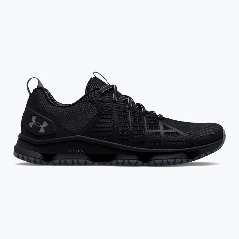 Buty męskie Under Armour MG Strikefast black/black/pitch gray 8