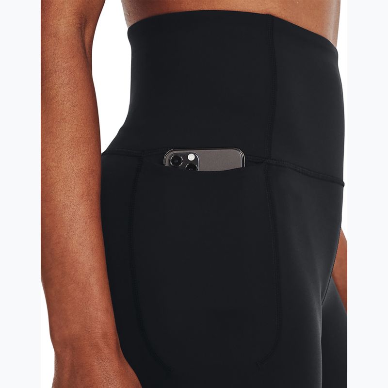 Legginsy treningowe damskie Under Armour Meridian Ultra High Rise black/metallic silver 4