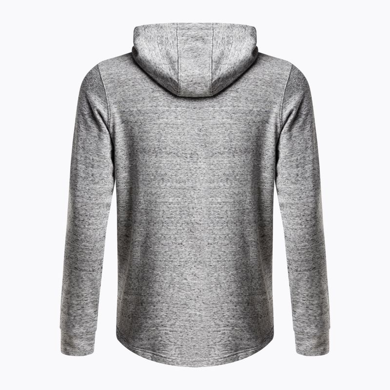 Bluza męska Under Armour Rival Terry LC HD pitch gray/white 2