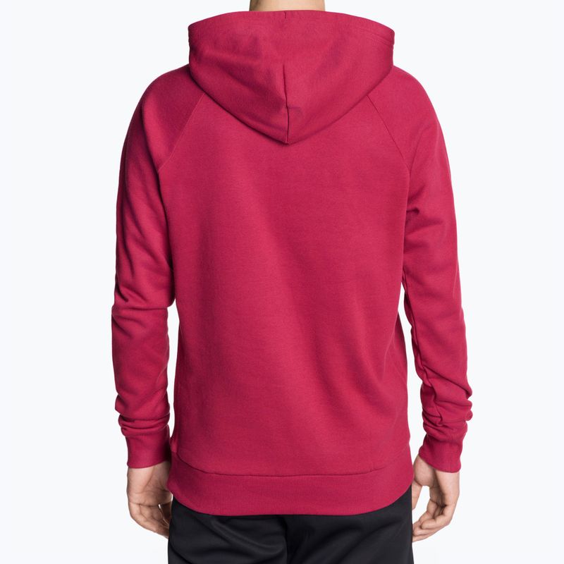 Bluza męska Under Armour Rival Fleece Big Logo HD red/white 2