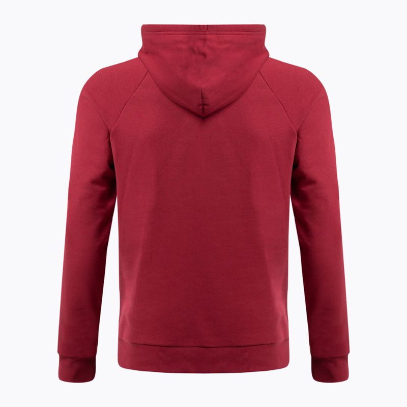 Bluza męska Under Armour Rival Fleece Big Logo HD red/white 5