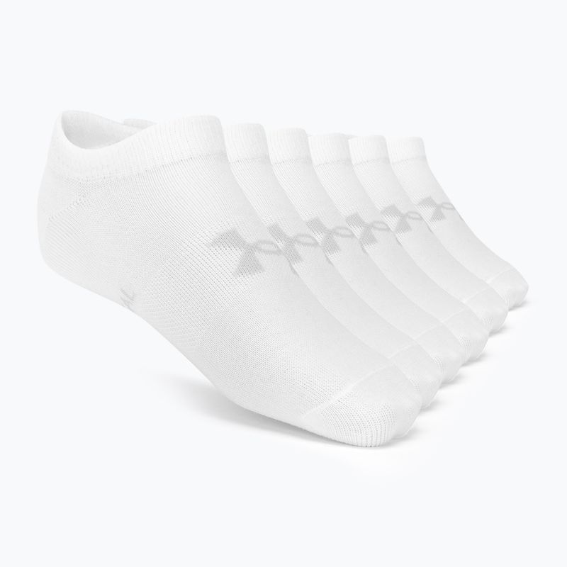 Skarpety Under Armour Essential No Show 6 par white/white/halo gray