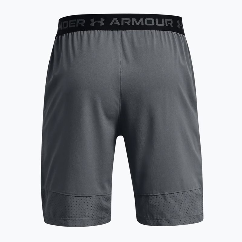 Spodenki treningowe męskie Under Armour UA Vanish Woven 8in pitch gray/black 2