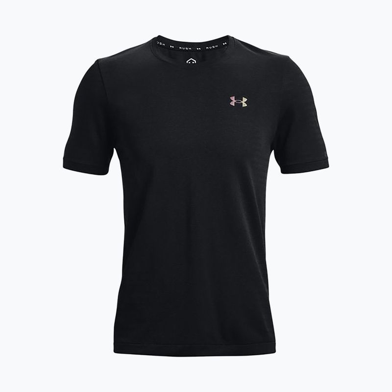 Koszulka treningowa męska Under Armour UA Rush Seamless Geosport black/black