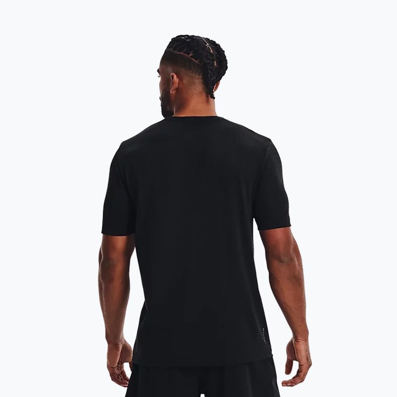 Koszulka treningowa męska Under Armour UA Rush Seamless Geosport black/black 4