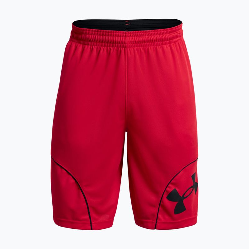 Spodenki koszykarskie męskie Under Armour Perimeter 11'' red/black 2