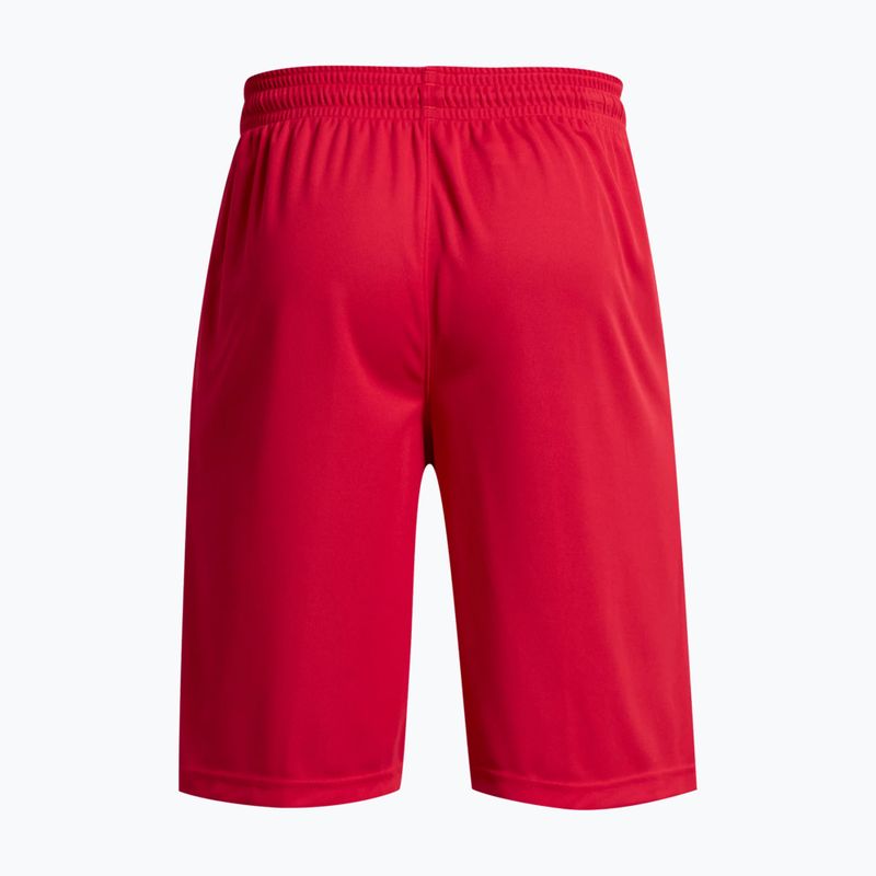 Spodenki koszykarskie męskie Under Armour Perimeter 11'' red/black 3