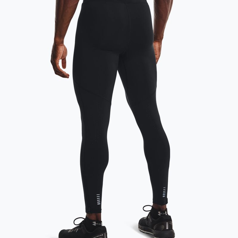 Legginsy do biegania męskie Under Armour Fly Fast 3.0 Tight black/black/reflective 3