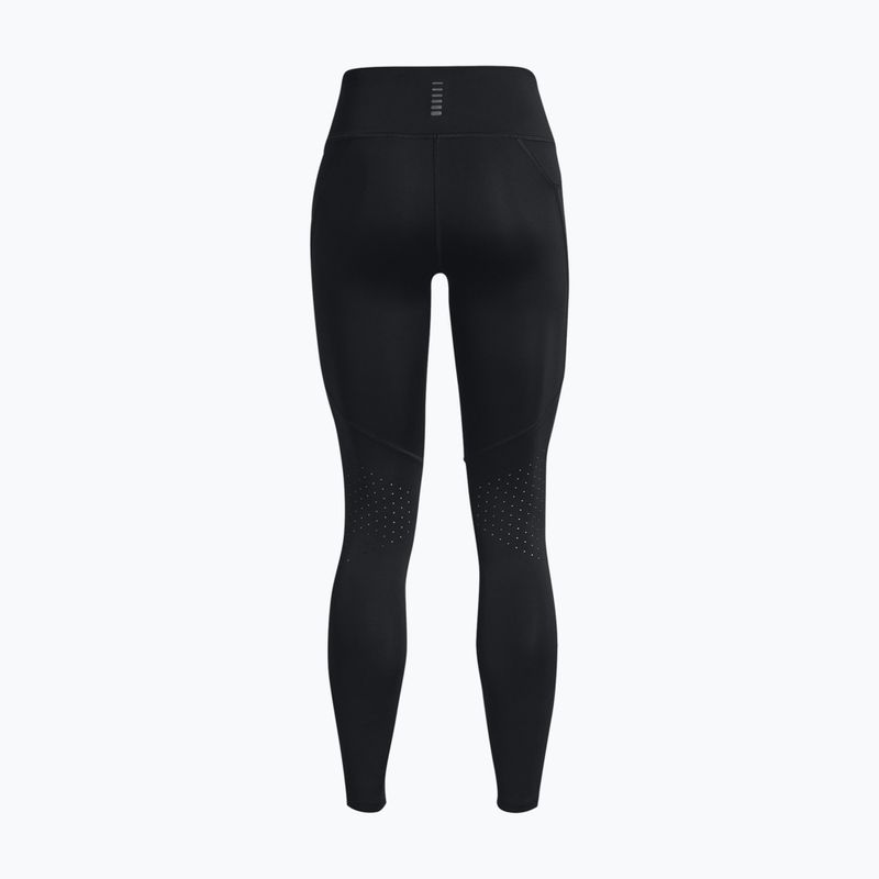 Legginsy do biegania damskie Under Armour Fly Fast 3.0 Tight black/black/reflective 4