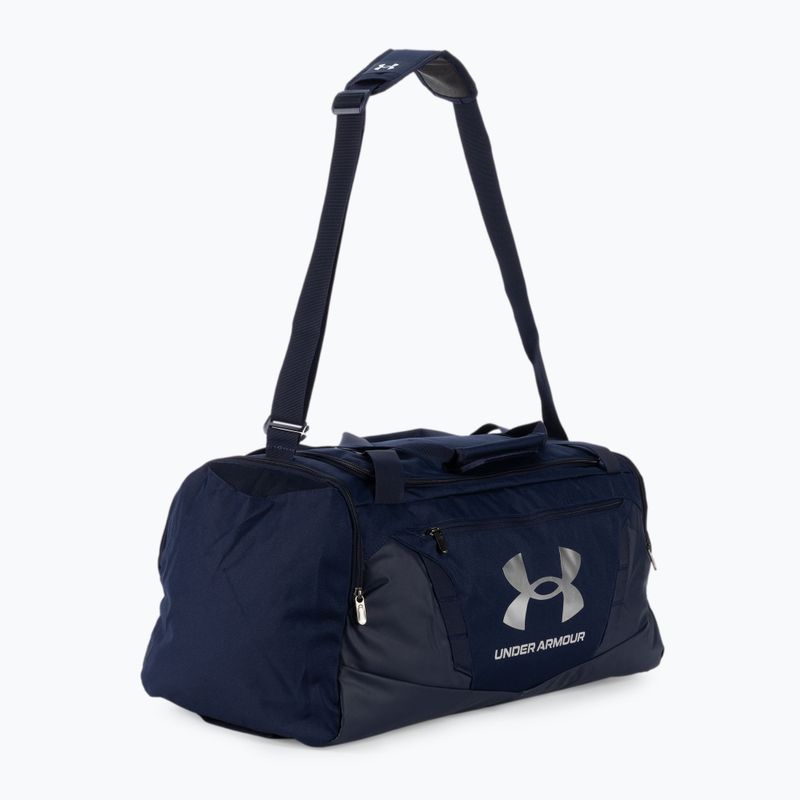 Torba Under Armour Undeniable 5.0 Duffle M 58 l midnight navy/midnight navy/metallic silver 2