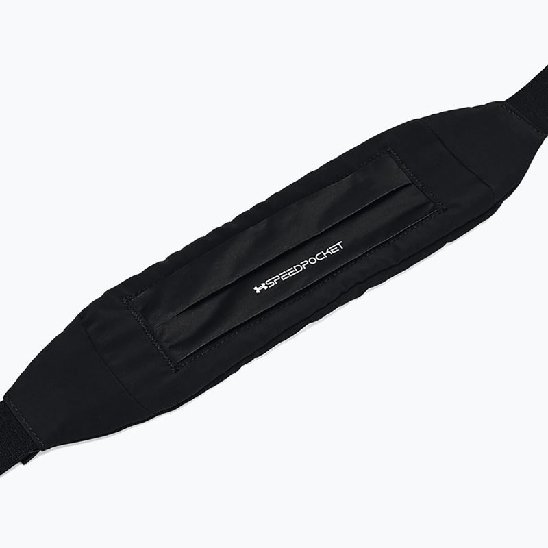 Pas do biegania Under Armour Flex Speedpocket Run Belt black/black/reflective 2