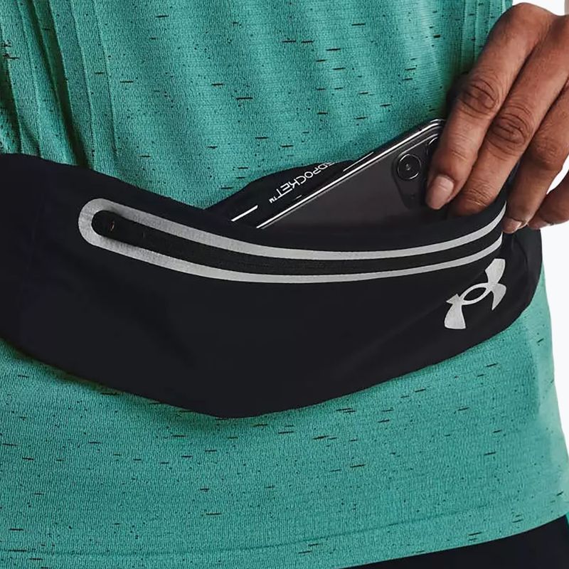 Pas do biegania Under Armour Flex Speedpocket Run Belt black/black/reflective 6