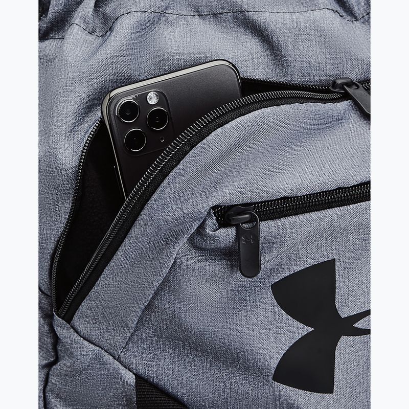 Worek Under Armour Undeniable Sackpack 20 l pitch gray medium heather/black/black 3