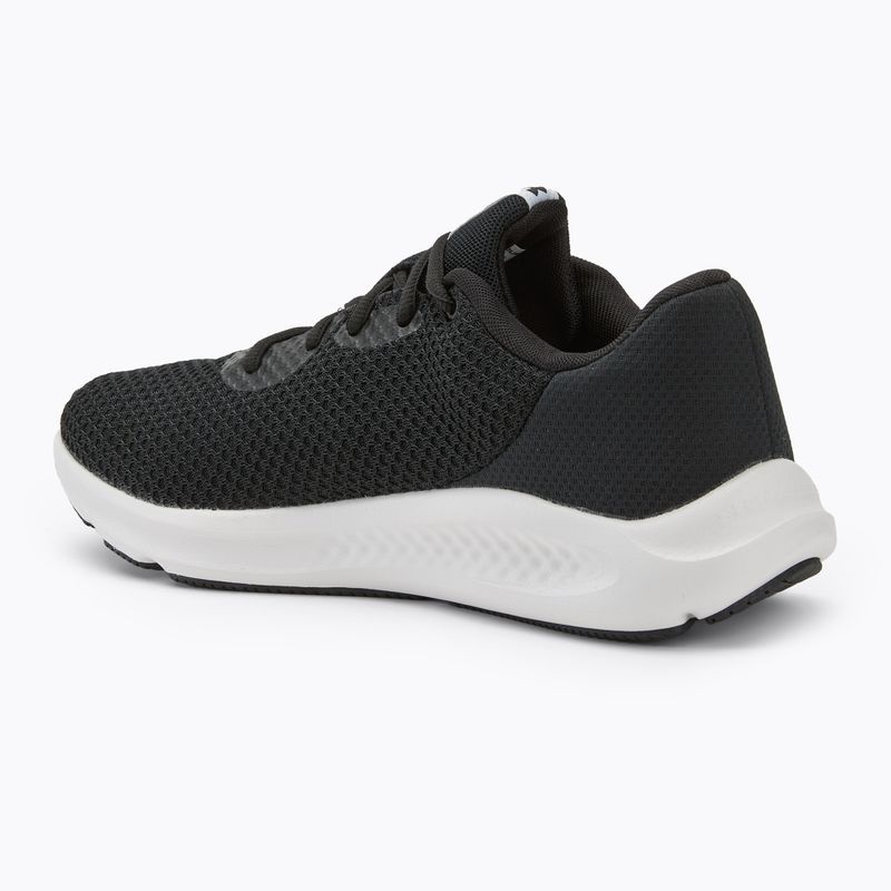 Buty do biegania męskie Under Armour Charged Pursuit 3 black/black/white 3