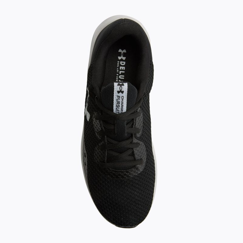 Buty do biegania męskie Under Armour Charged Pursuit 3 black/black/white 5