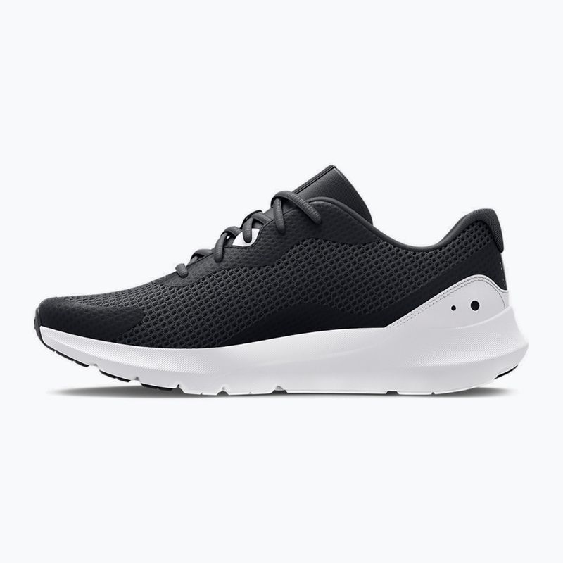 Buty do biegania męskie Under Armour Surge 3 black/white/white 11