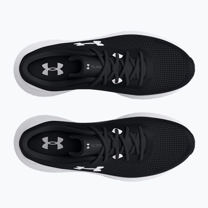Buty do biegania męskie Under Armour Surge 3 black/white/white 12