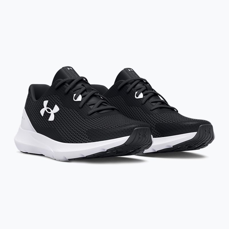Buty do biegania męskie Under Armour Surge 3 black/white/white 13