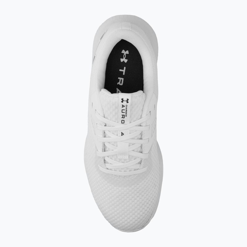 Buty treningowe damskie Under Armour W Charged Aurora 2 white/white/metallic warm silver 5