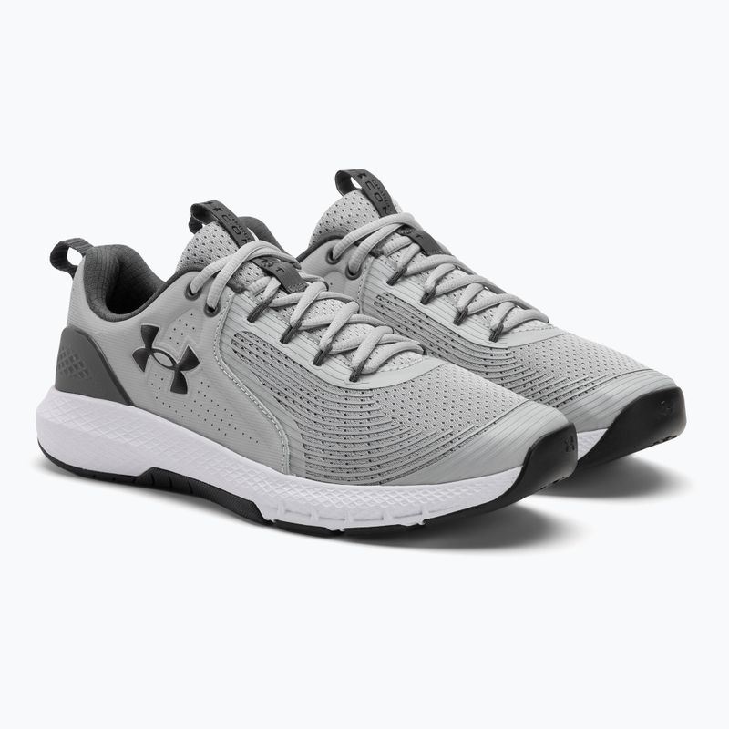 Buty treningowe męskie Under Armour Charged Commit Tr 3 mod gray/pitch gray/black 4