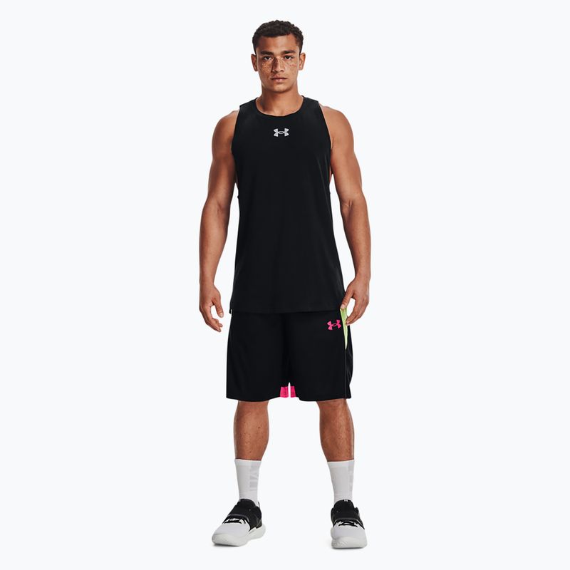 Koszulka koszykarska męska Under Armour Baseline Cotton Tank black/mod gray 2