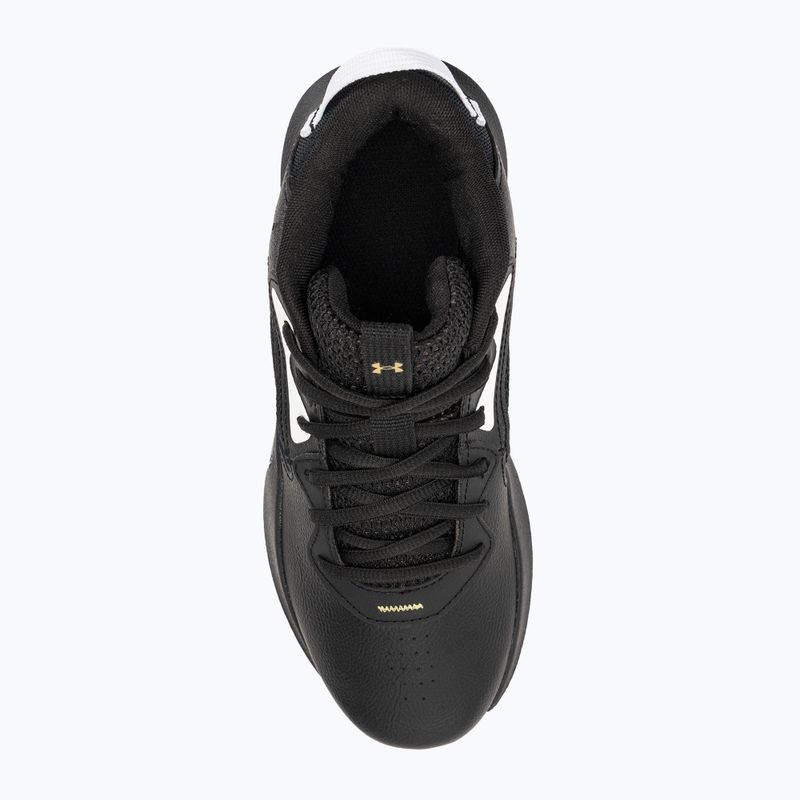 Buty do koszykówki męskie Under Armour Lockdown 6 black/black/metallic gold 6