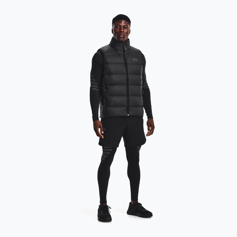 Bezrękawnik męski Under Armour Armour Down 2.0 black/pitch grey 3