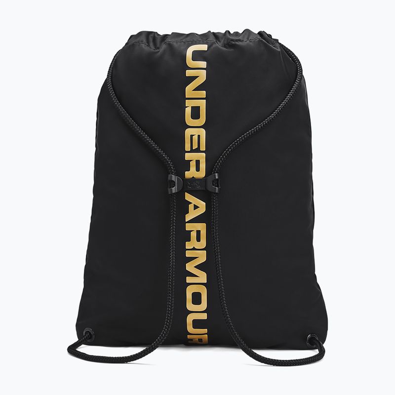 Worek Under Armour Ozsee black/metallic gold 2