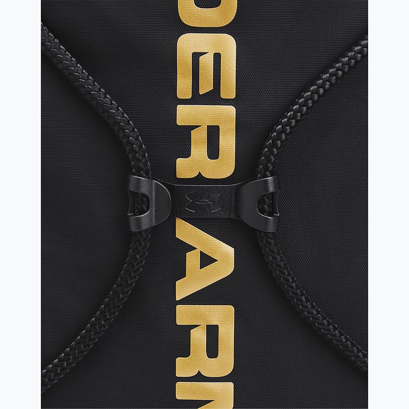 Worek Under Armour Ozsee black/metallic gold 3