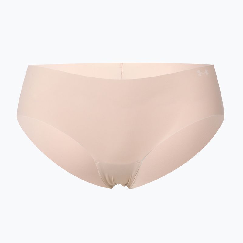 Majtki damskie Under Armour Pure Stretch Hipster 3 pary beige/beige/white 2