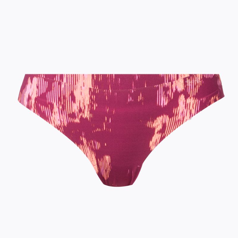 Stringi damskie Under Armour Pure Stretch Thong Print 3 pary pace pink/dark cherry/afterglow 7