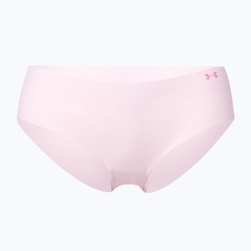 Majtki damskie Under Armour Pure Stretch Hipster Print 3 pary pace pink/dark cherry/afterglow 5