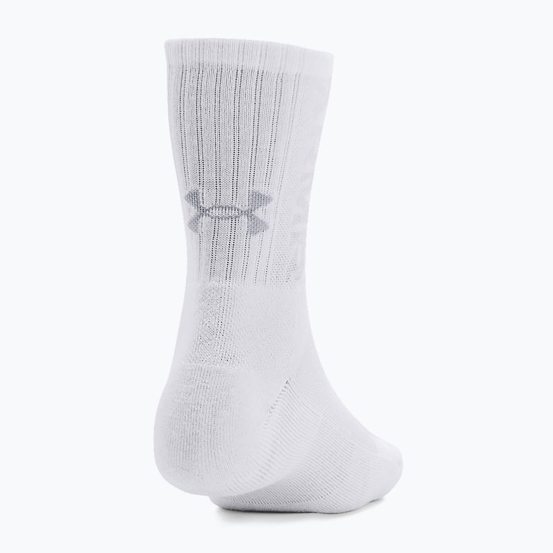 Skarpety Under Armour 3-Maker Mid Crew 3 pary white/white/mod gray 3