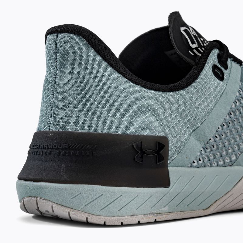 Buty treningowe męskie Under Armour UA Tribase Reign 4 opal green/ghost gray/black 8
