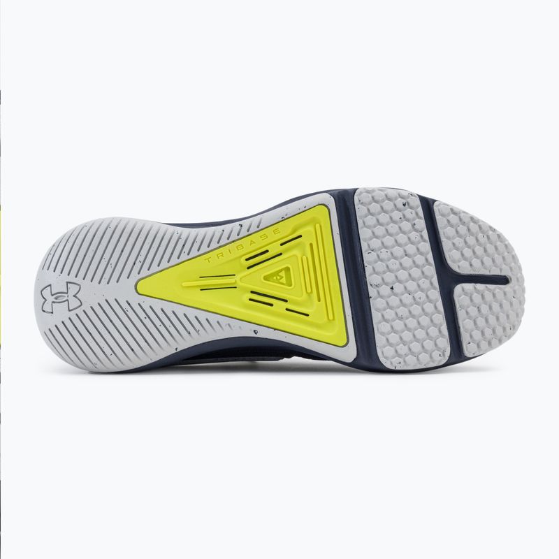 Buty treningowe męskie Under Armour Hovr Rise 4 tempered steel/midnight navy/carolina blue 5