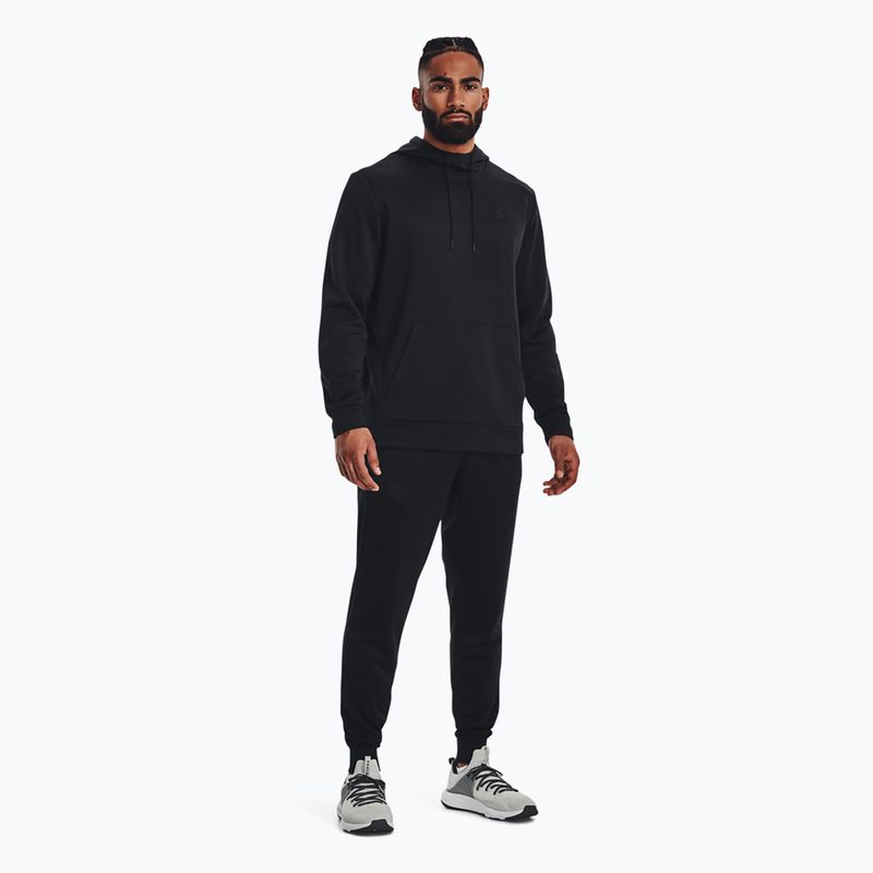 Spodnie męskie Under Armour Armour Fleece Joggers black/black 2