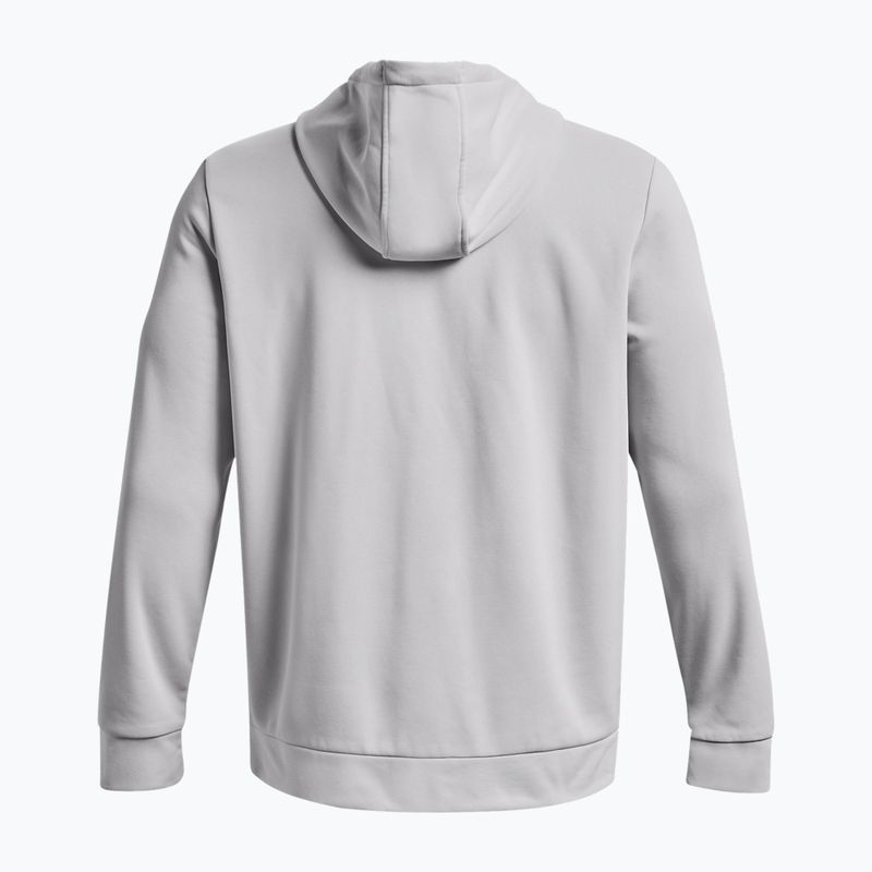 Bluza męska Under Armour Armour Fleece Hoodie halo gray/black 2