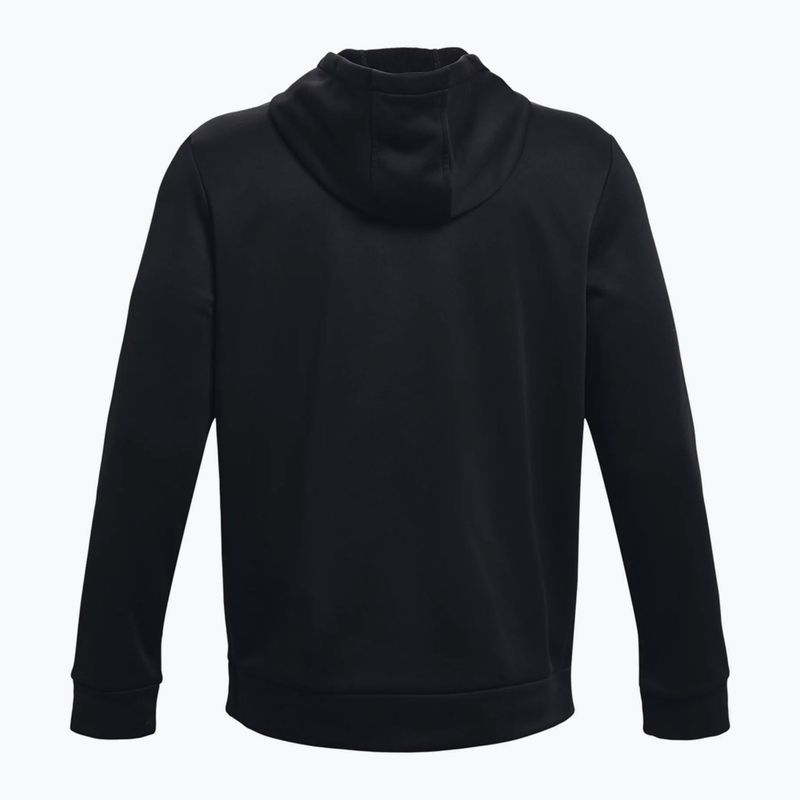 Bluza męska Under Armour Armour Fleece Hoodie black/black 6