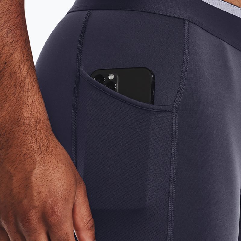 Legginsy treningowe męskie Under Armour UA Cg Armour Novelty tempered steel/reflective 5