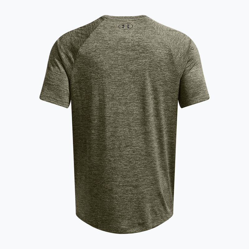 Koszulka treningowa męska Under Armour Tech 2.0 marine od green/black 2