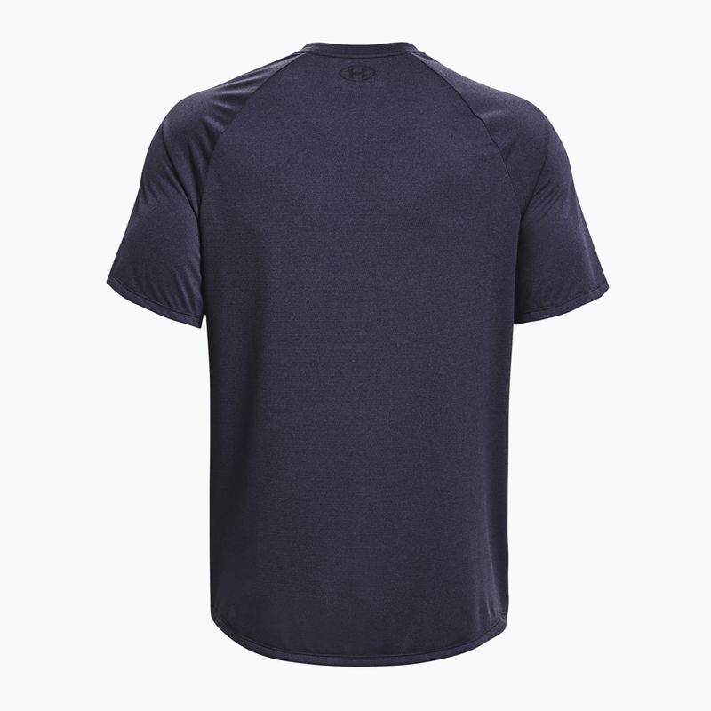 Koszulka treningowa męska Under Armour UA Tech 2.0 Tee Novelty tempered steel/midnight navy 2