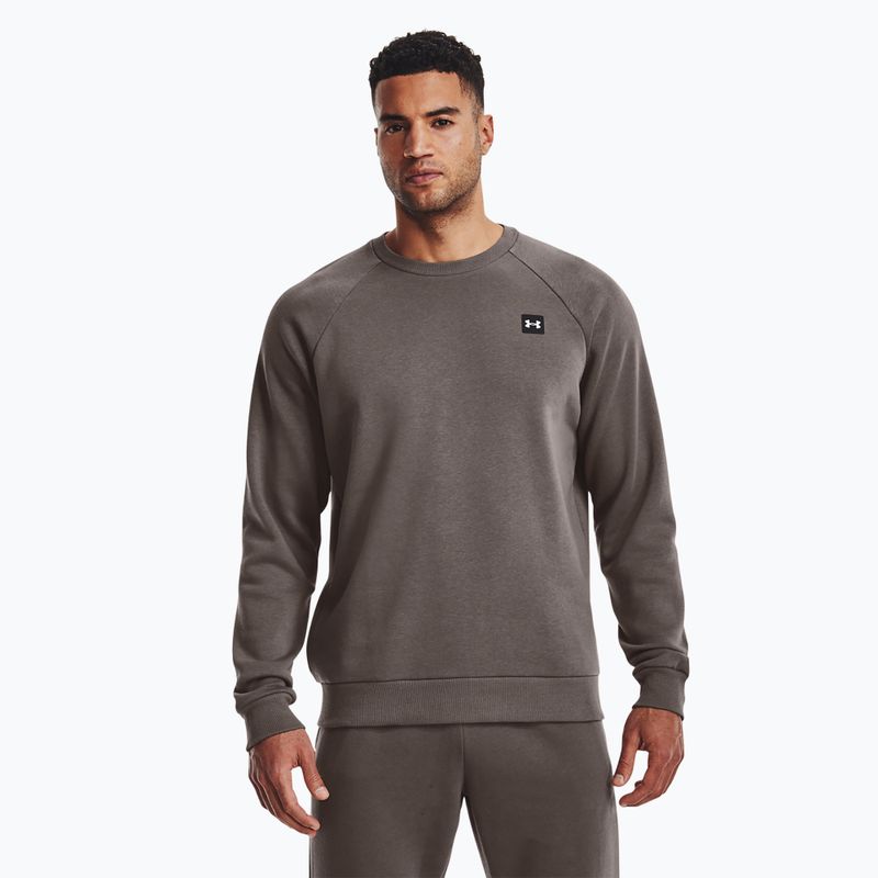 Bluza męska Under Armour Rival Fleece Crew brown