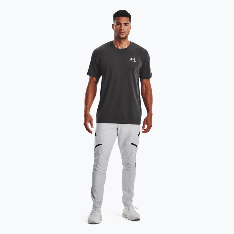 Spodnie treningowe męskie Under Armour Unstoppable Cargo halo gray/black 2