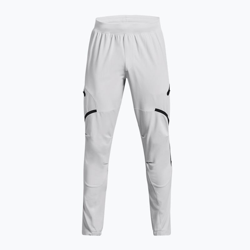 Spodnie treningowe męskie Under Armour Unstoppable Cargo halo gray/black 5