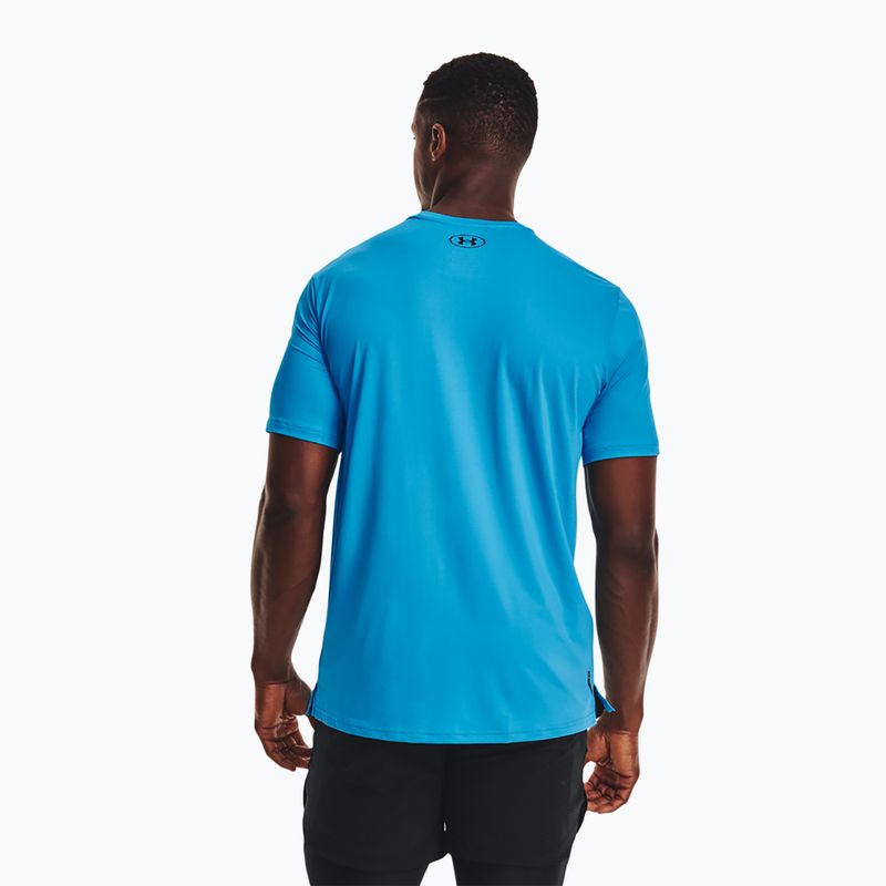 Koszulka treningowa męska Under Armour Rush Energy capri/white 3