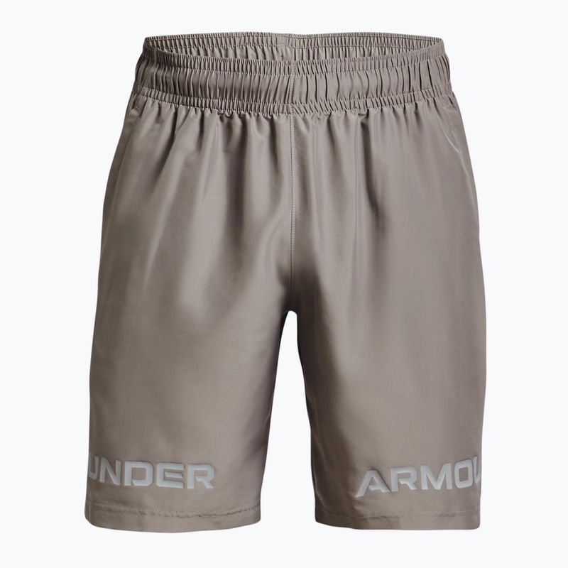 Spodenki treningowe męskie Under Armour UA Woven Graphic Wm pewter/tin 3