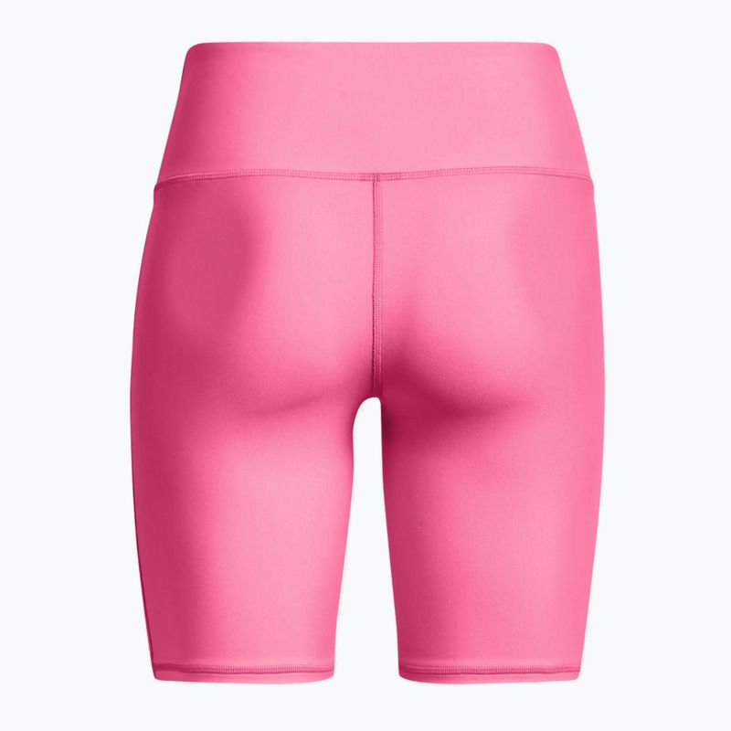 Spodenki treningowe damskie Under Armour HG Armour Bike pink punk/white 2