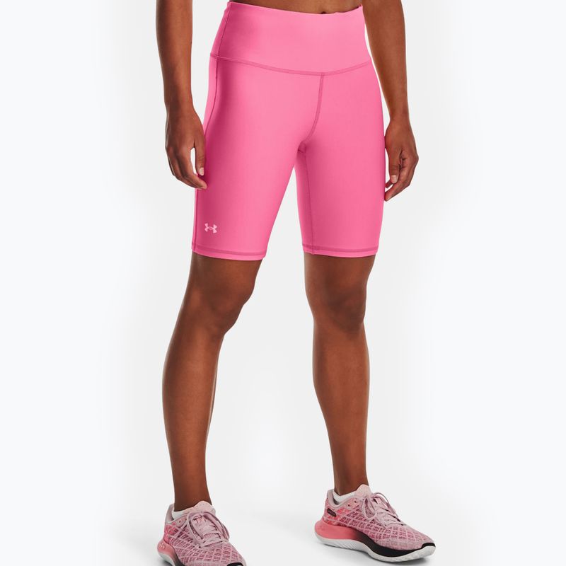 Spodenki treningowe damskie Under Armour HG Armour Bike pink punk/white 3
