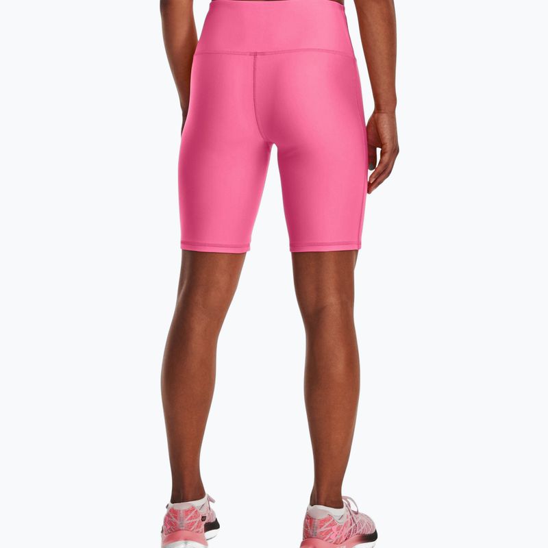 Spodenki treningowe damskie Under Armour HG Armour Bike pink punk/white 4
