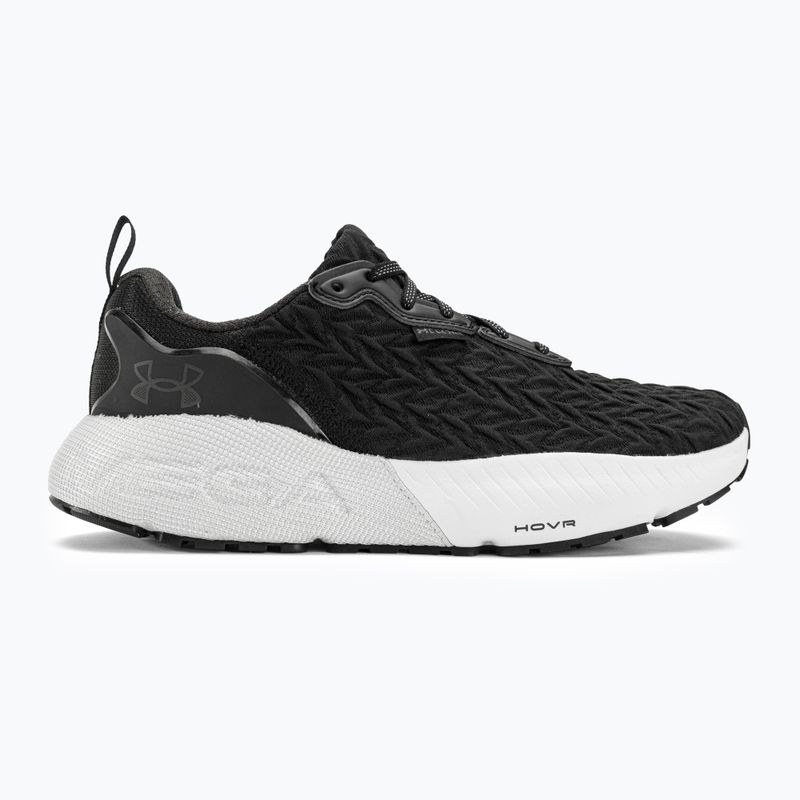 Buty do biegania męskie Under Armour Hovr Mega 3 Clone black/white/metallic gun metal 2